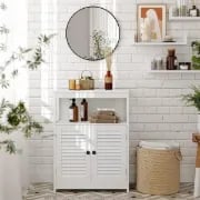 Picture of Pofalo Natural wood Bathroom Cabinet