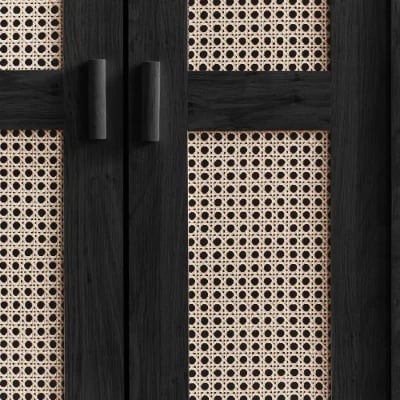 Picture of Ezra – 2-Door Wardrobe in Treated Natural Wood