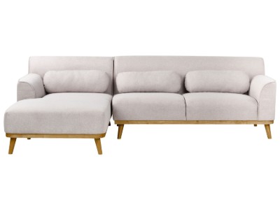Picture of Milano L-Shaped Sectional – Natural Wood