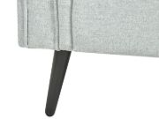 Picture of Daroa Modern Armchair – Natural Wood with Stainless Steel Legs