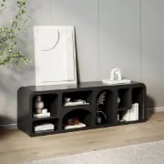 Picture of Silven Modular TV & Bookcase Unit – Natural Wood