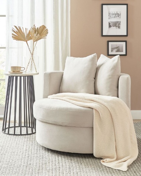 صورة سيلا – كرسي استرخاء بدون ذراعين – راحة ناعمة بإسفنج مبطّن