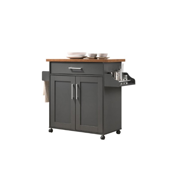 Cristi Kitchen Cart with Locking Wheels