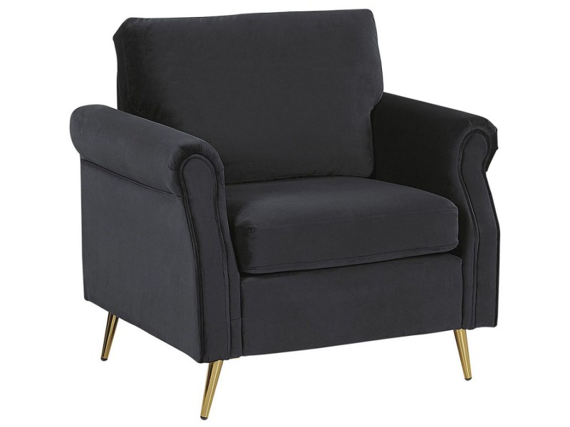 Daroa Modern Armchair – Natural Wood with Stainless Steel Legs