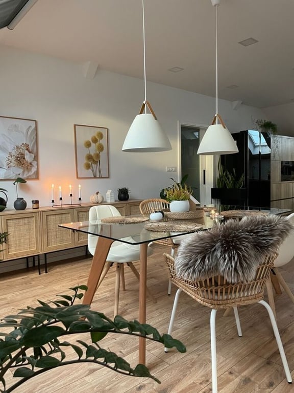 صورة وحدة تليفزيون طراز بوهيمي