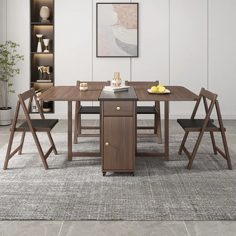 Picture of Sai Rectangle Folding Dining Table Set