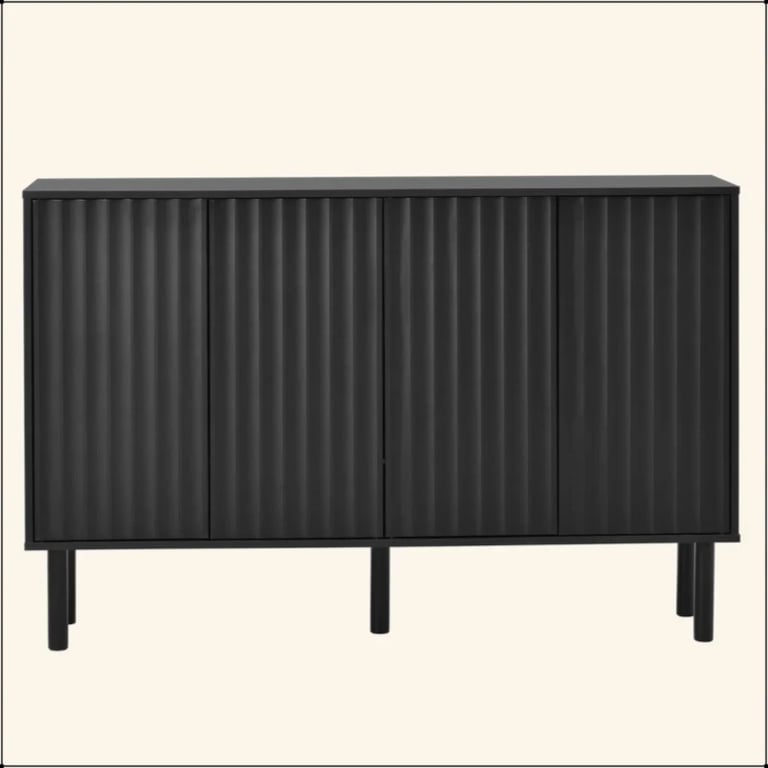 Flutéro – Luxury Modern Natural Wood Shoe Cabinet