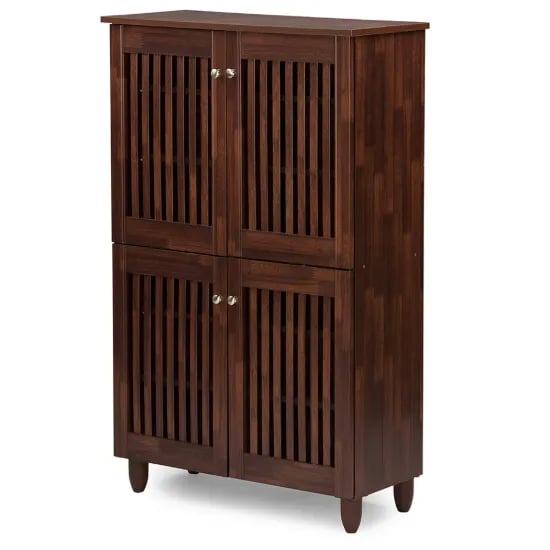 Morello – Natural Wood Shoe Cabinet