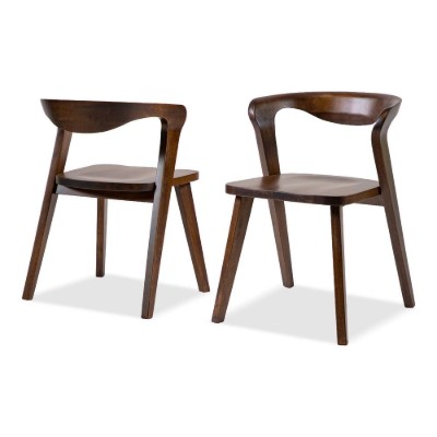 Virel Dining Set – Sculptural Natural Wood Design