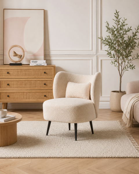 صورة Melo Curve Accent Chair