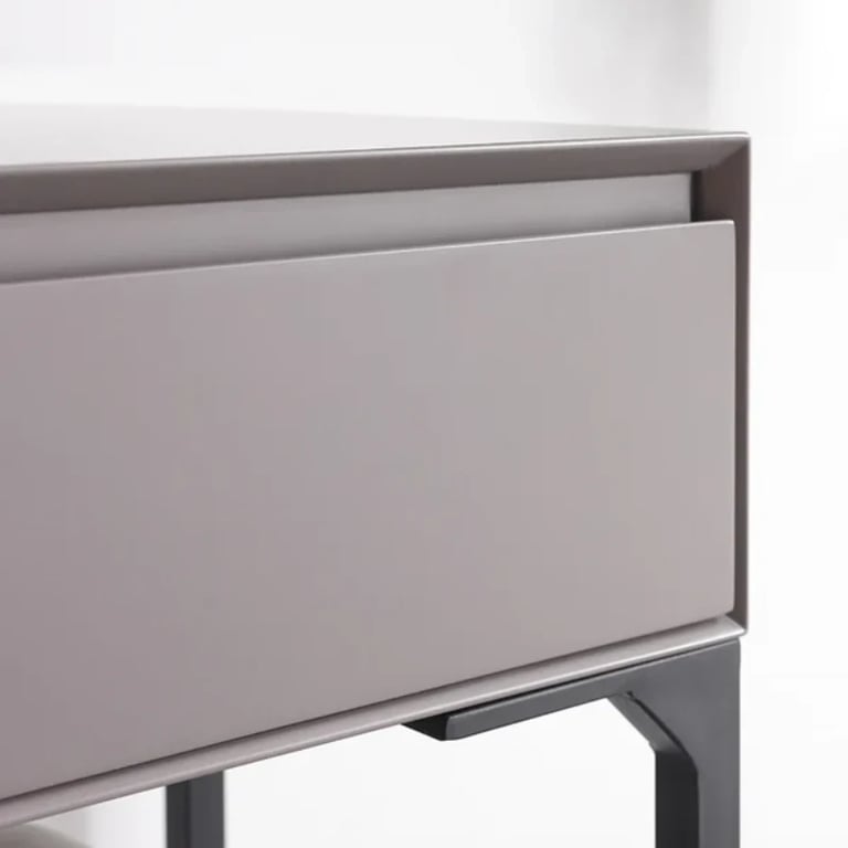 Graffie Dressing Table Set – Natural Wood with Mirror & Stool