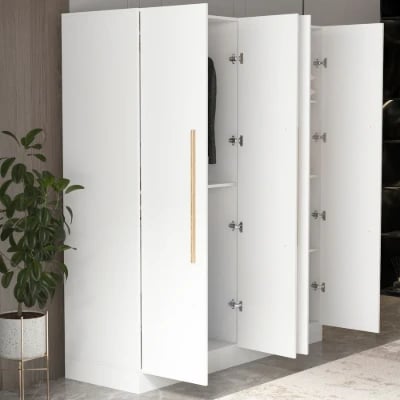Picture of Lavetor Modern wardrobe with storage shelves