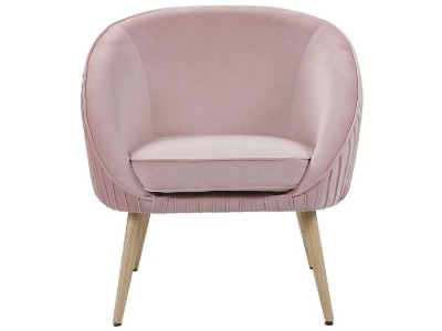 صورة كرسي ديڤانو الدائري الأنيق – مصنوع من الخشب الطبيعي مع تنجيد فخم