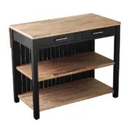 Cusin Kitchen Island With Storage