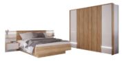 Picture of Solana Modern Bedroom Set – Natural Wood