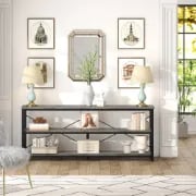 Picture of Decorative table or console Paolo - natural wood