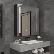 Picture of Illuminated mirror with storage space  Elize