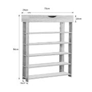 Picture of Havanna 20 Pair Shoe Rack - 5 Shelves