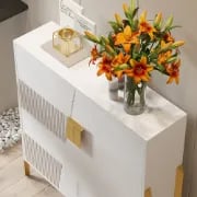 Noirette – Modern Shoe Cabinet Made of Natural Wood