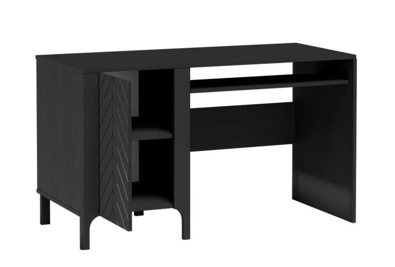 صورة نوير مكتب مودرن – خشب طبيعي بتصميم أنيق