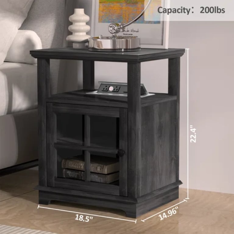 Picture of Cherelyn Natural Wood Side table