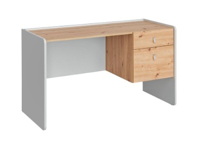 Picture of Belvoro - Modern Wooden Study Desk with Drawers  - Natural wood