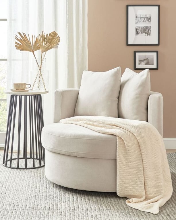 صورة سيلا – كرسي استرخاء بدون ذراعين – راحة ناعمة بإسفنج مبطّن