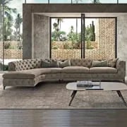 Picture of Montero Curved Sectional -Natural Wood