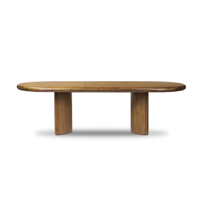 Orinda Dining Table – Oval Natural Wood Modern Design