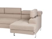 Picture of Norrea Corner Sofa – Natural Wood Frame with Adjustable Headrests
