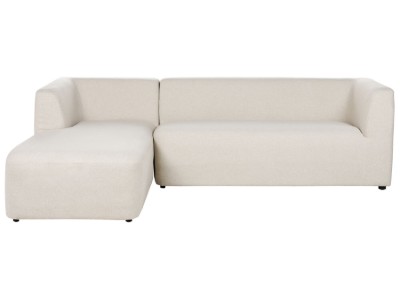 صورة ماتلان – كنبة ركنية على شكل حرف الـ  بقاعدة من الخشب الطبيعي