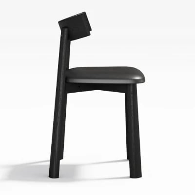 Picture of Kairo Noir Dining Chair – Painted Elegance in Natural Wood