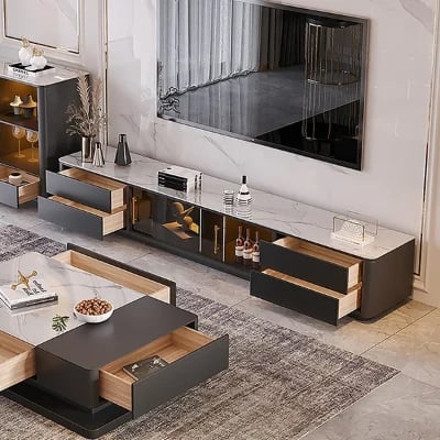 Picture of Grany Natural wood TV table