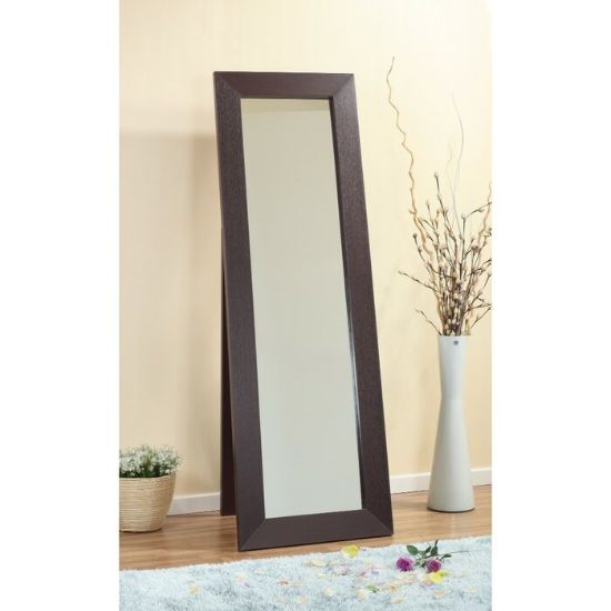 Picture of Tyan Full-Length Beveled Mirror - Wooden Frame