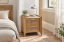 Picture of Alara – Natural Wood & Rattan 2-Drawer Bedside Table