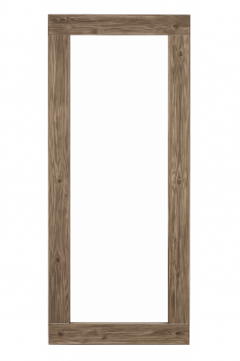 صورة هيلينا مرآة حائط من الخشب الطبيعي