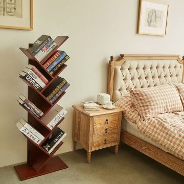 Picture of Pibble 9 -Tier Standard Bookcase - Brown