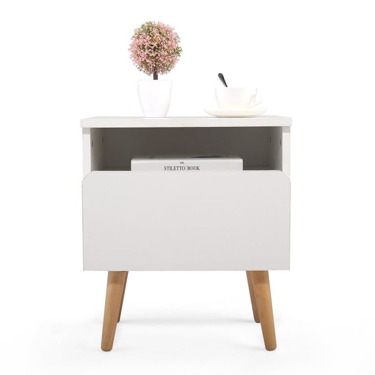 Dida Nightstand  Natural Wood