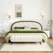 Picture of Verdant Elegance Bed – A Luxurious Fusion of Comfort and Style