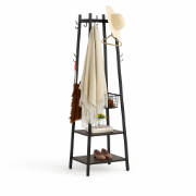 Picture of Rackara Metal Coat Rack | Hooks and Shelves