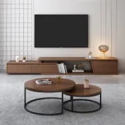 Graffi TV Unit with 3 Drawers - Expandable 