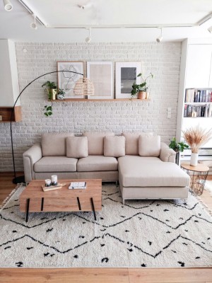 صورة لامودا- طاولة قهوة مع وحدة تخزين