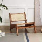 صورة كرُوكو كرسي لاونج جاباندي – من الخشب الطبيعي والراتان