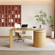 Picture of Sereko – Natural Wood Office Desk