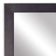 Meade Ebony Bronze, Brown Framed Wall Mirror, Rectangular Vanity Mirror