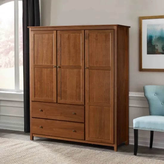 Picture of Grainy Natural wood Wardrobe