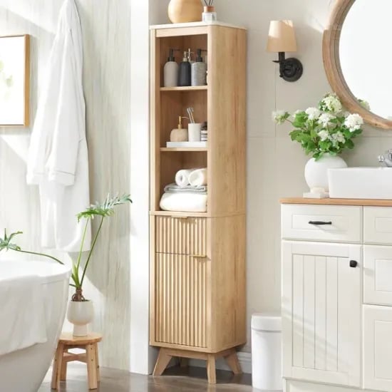 Picture of Mora Natural wood Bathroom cabinet