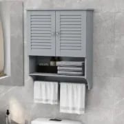 Picture of Jevara Natural wood Bathroom Cabinet