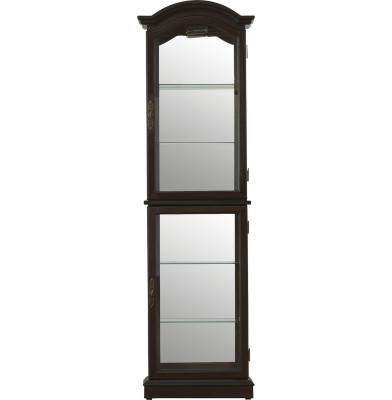 Ping Display Cabinet with Lighting – Natural Wood