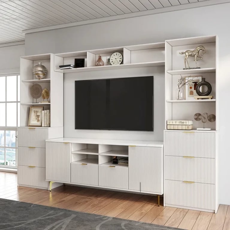 Picture of Macaron Multi-Use TV Unit – Storage & Bookshelf Option